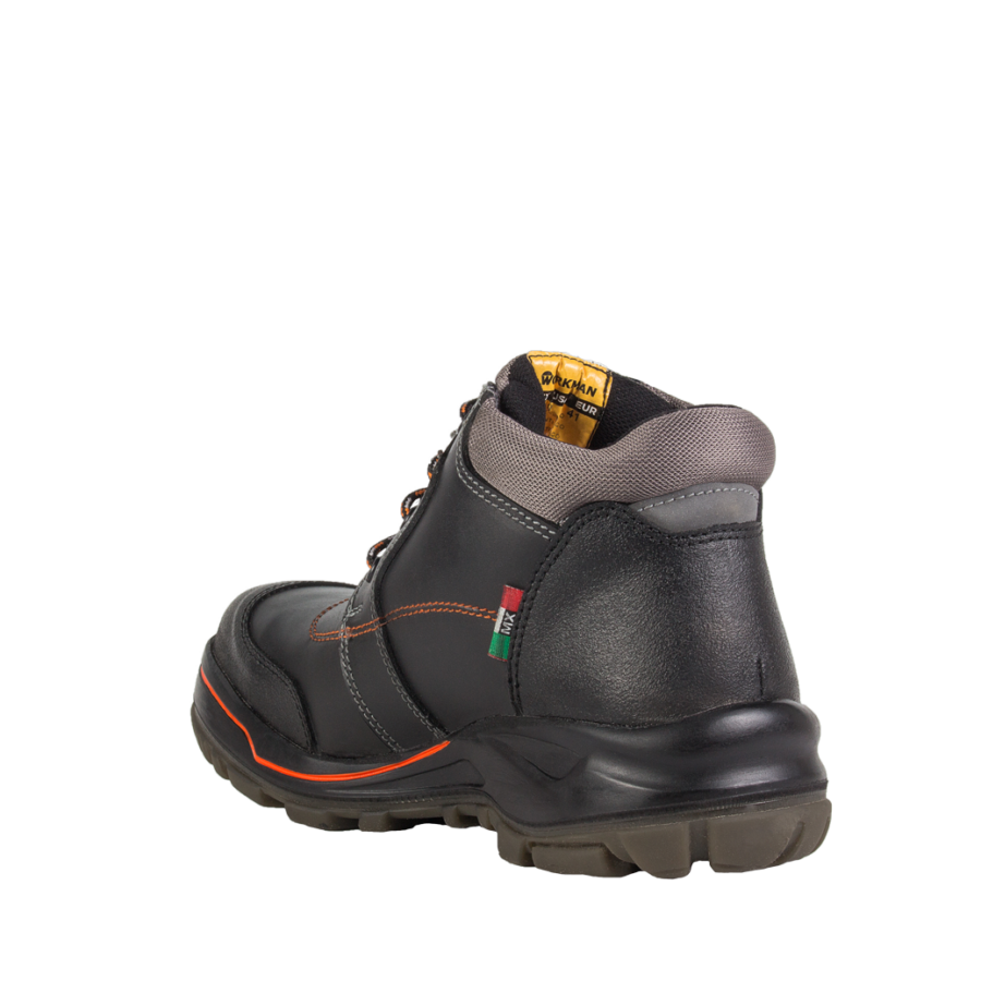 Zapato de Seguridad Choclo Alto 801 Negro - Image 6